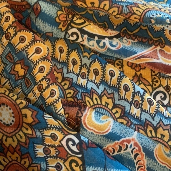 Melissa Paige Women’s Large Embellished Sheer Blouse - Picture 5 of 7